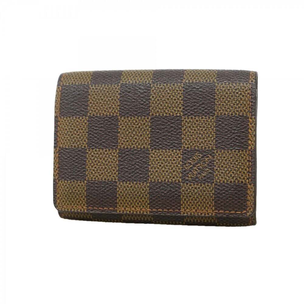 Louis Vuitton Business Card Holder/Card Case, Damier Enveloppe Carte de Visit...